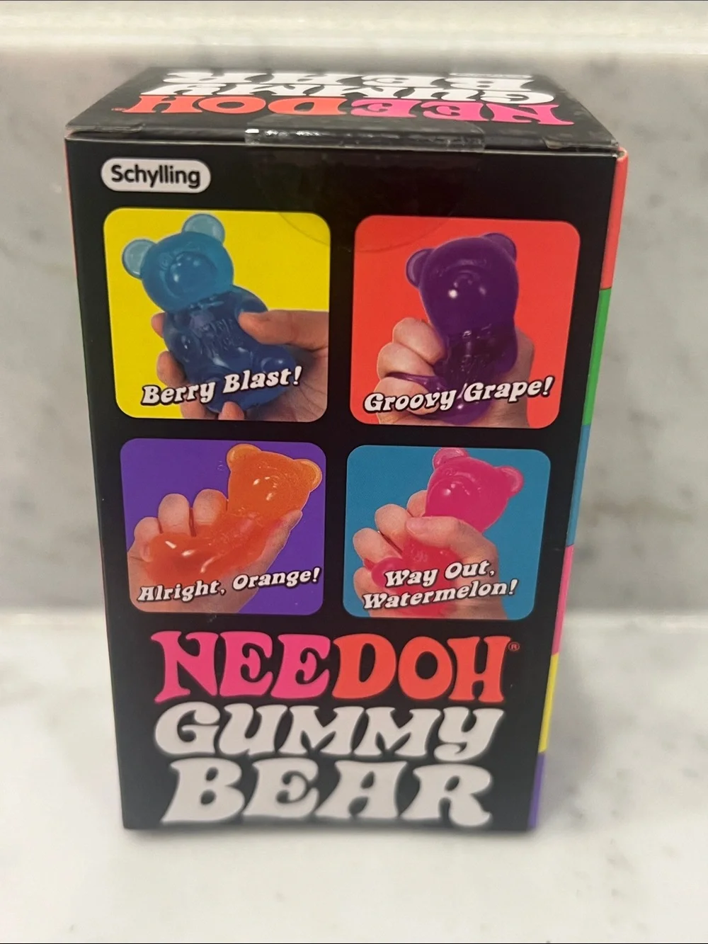 NeeDoh Gummy Bear - Groovy Grape